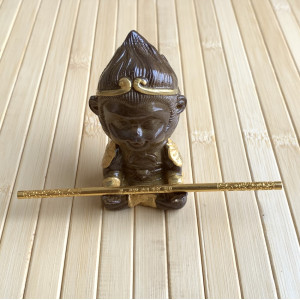 Чайная фигурка золотой Сунь Укун. Photo 2